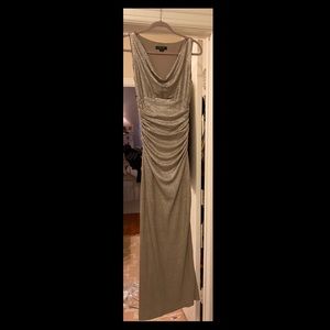 Metallic Evening Gown